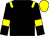 Black, yellow epaulets, armlets and cap (L Hill, S Oldham, S Bryant)