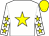 White, yellow star, white sleeves, yellow stars, yellow cap (Touch Gold Racing (fanciful))