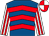 Royal blue, red chevrons, white and red striped sleeves, red and white quartered cap (Mr Andrew Tinkler)