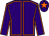 Purple, orange seams, orange star on cap (Wicklow Bloodstock(Ireland)Ltd)