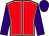 Red, white seams, purple sleeves and cap (Paramount Racing Iii)