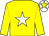 Yellow, white star, white cap, yellow star (Mrs Jean P Connew)