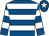 Royal blue, white hoops, royal blue cap, white star (Mr R Shiels)
