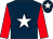Dark blue, white star, red sleeves, dark blue cap, white star (Hugh & Mindi Byrne & W H Carson)