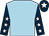 Light blue, dark blue sleeves, white stars, dark blue cap, white star (Jazz Summers Racing)