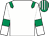 White, emerald green epaulettes, emerald green armlet, emerald green & white striped cap (Miss C R Holmes)