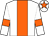 White, orange stripe, armlets and star on cap (Mr John Andrews)