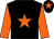 Black, orange star, sleeves and star on cap (Ms Aurelija Juskaite)