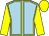 Light blue, yellow seams, sleeves and cap (Two Little Indians)