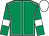 Emerald green, white seams, armlets and cap (S Kirkland D Welch P Baker M Atherton)