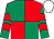 Emerald green and red (quartered), chevrons on sleeves, white cap (The Bound For Glory Syndicate)