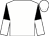 White, black and white halved sleeves (The Albatross Club)