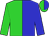 Lime green and blue halves, 'r/a' on back (Hollendorfer, Llc And Todaro, George)