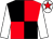 Black and red (quartered), white sleeves, white cap, red star (Buy,clarke,whatley & Panther Racing)