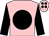 Pink, black disc, sleeves and spots on cap (The Picnic Party)