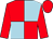 Red and light blue (quartered), red sleeves and cap (Mr T L Morshead)
