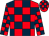 Red & dark blue check (Run No McC Syndicate)
