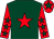 Dark green, red star, red sleeves, dark green stars, red cap, dark green star (Raso Hedd Win Racing)