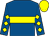 ROYAL BLUE, YELLOW hoop, diamonds on sleeves, YELLOW cap (Thoroughbred Homes Ltd)