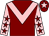 Maroon, pink chevron, pink sleeves, maroon stars, maroon cap, pink star (The Bridget Partnership)