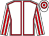White, red seams, striped sleeves, hooped cap (S De Zoete, H Scott-barrett & Partner)
