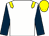 White, yellow epaulettes, dark blue sleeves, yellow cap (Ten For The Craic Syndicate)