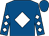 Royal blue, white diamond, white diamonds on sleeves, royal blue cap (Terry Whyte & Patrick J White)