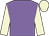 Mauve, beige sleeves and cap (Mrs L M Sherwood)