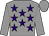 Grey, purple stars, grey sleeves & cap (Maurice Griffin & J Flavin & Mrs Margaret Ryan)
