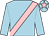 Light blue, pink sash and star on cap (Astor, Baring, Brown & Cochrane)