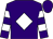 Purple, white diamond, hooped sleeves (Fell & High Hopes Partnership)