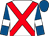 White, red cross belts, royal blue sleeves, white armlets, royal blue cap (Mrs Michelle Cousins)