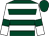 Dark green, white hoops, dark green bars on white sleeves, dark green cap (Hronis Racing Llc)