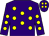 Purple, yellow spots (Boom Is Back Lads Syndicate)