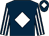 Dark blue, white diamond, striped sleeves and diamond on cap (The Hope Partnership)