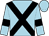 Light blue, black cross belts and armlets (Mrs A M Upsdell)