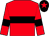 Red, black hoop, black armlet, black cap, red star (Rose Anjou Syndicate)