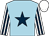 Light blue, dark blue star, white and dark blue striped sleeves, white cap (Mr M Blades, Mr S Hollings & Mr S Hull)
