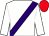 White, purple sash, red cap (Richard Auld)