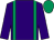 Purple, emerald green braces, emerald green cap (The Arcadian Sea Partnership)