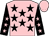 Pink, black stars, black sleeves, pink stars, pink cap (One For All)