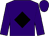 Purple, black diamond, purple cap (D Coogan)
