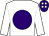 White, purple disc, purple cap, white spots (HLT Partnership)
