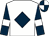 White, dark blue diamond, dark blue sleeves, white armlets, quartered cap (Mr Noel O'Callaghan)