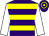 Purple, yellow hoops, white sleeves (S Short, I Barratt, A Signy & B Spiers)