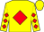 Yellow, red diamond, red diamonds on sleeves, yellow cap (Burton Sipp)