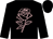 Black, pink rose bud, black cap (Fitch Racing Stable Llc And Garvey, Charles)