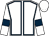 White, dark blue seams and armlets (Mr I Wilson)