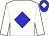 White, blue diamond, blue cap, white diamond (Mr Brian Chambers)