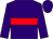 Purple, red hoop (Mrs S Bianco & Ms J Bianco)